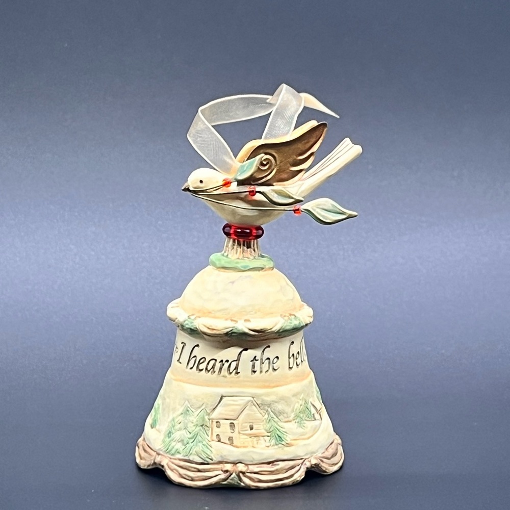 Hallmark Keepsake Bell “I Heard the Bells on Christmas Day” Ornament
